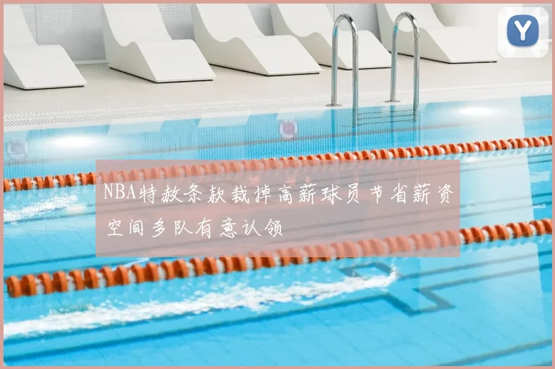 NBA特赦条款裁掉高薪球员节省薪资空间多队有意认领